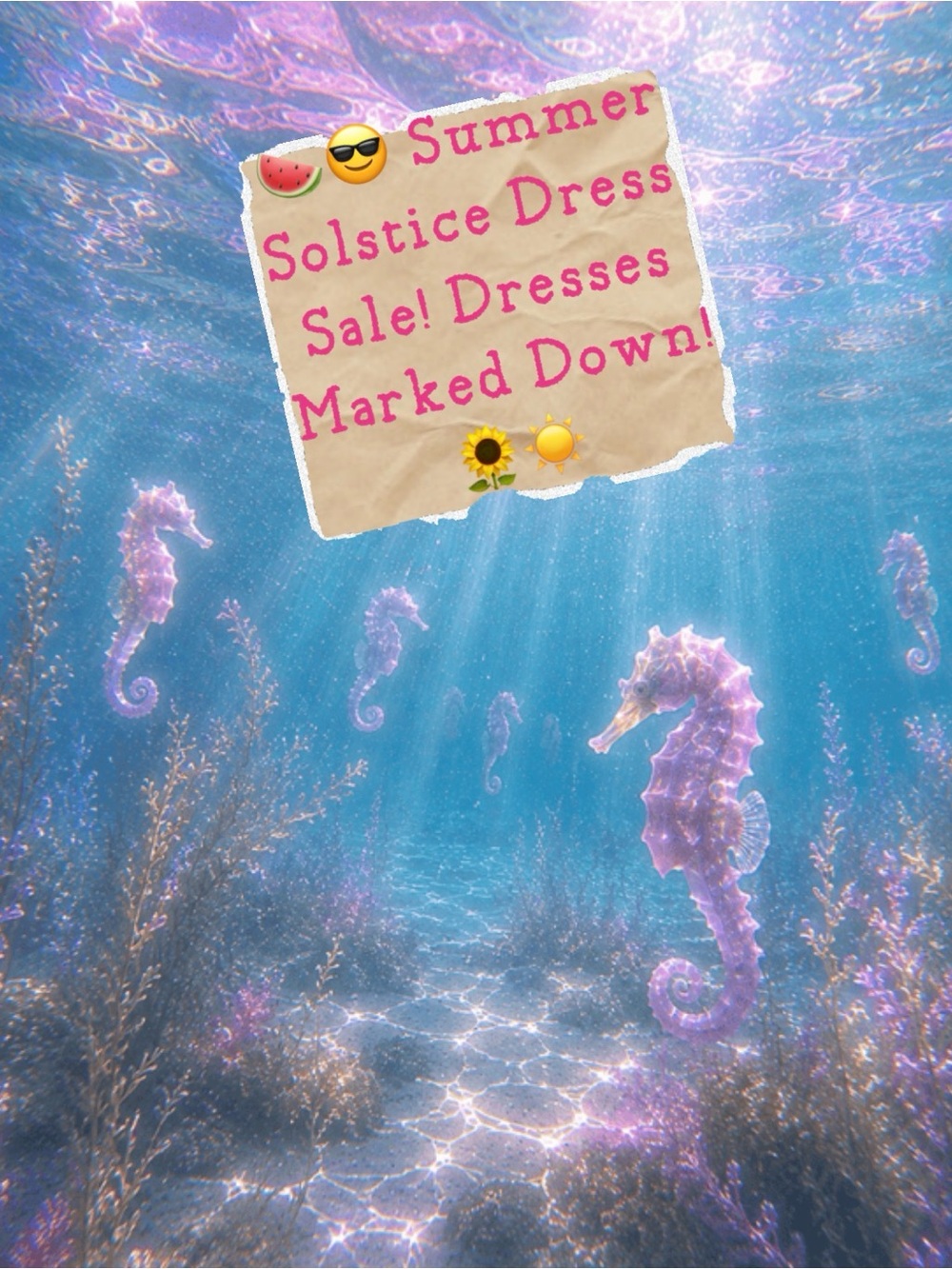 SUMMER SOLSTICE DRESS SALE!
